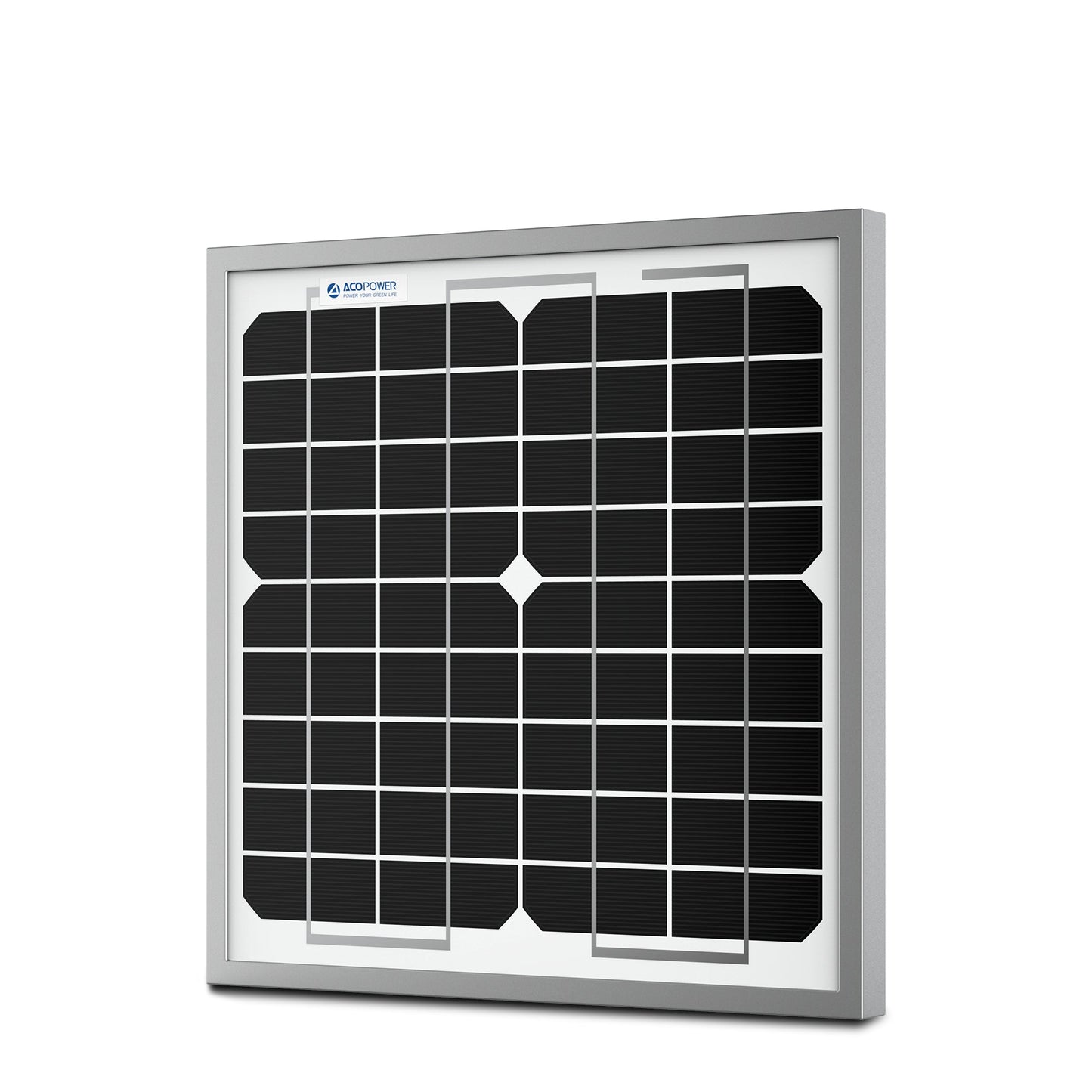 10 Watt 12 Volt Monocrystalline Solar Panel - ShoporaX