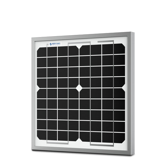 10 Watt 12 Volt Monocrystalline Solar Panel - ShoporaX