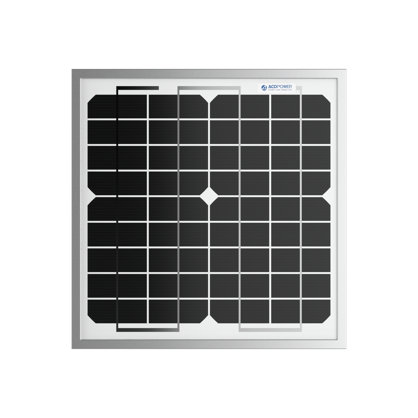 10 Watt 12 Volt Monocrystalline Solar Panel - ShoporaX