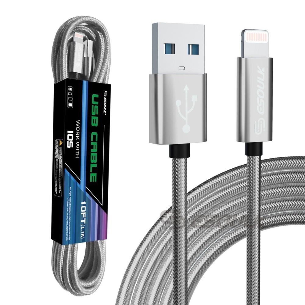 10FT USB Cable For IPhone XS/XR/XS MAX 1.7A - ShoporaX