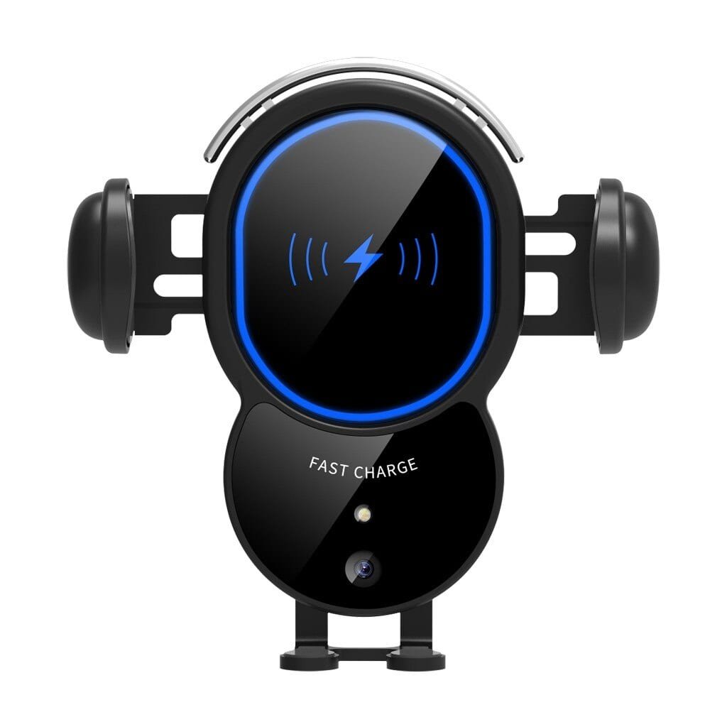 10W Wireless Triangle Mount Automatic Clamping Car Fast Charger - ShoporaX
