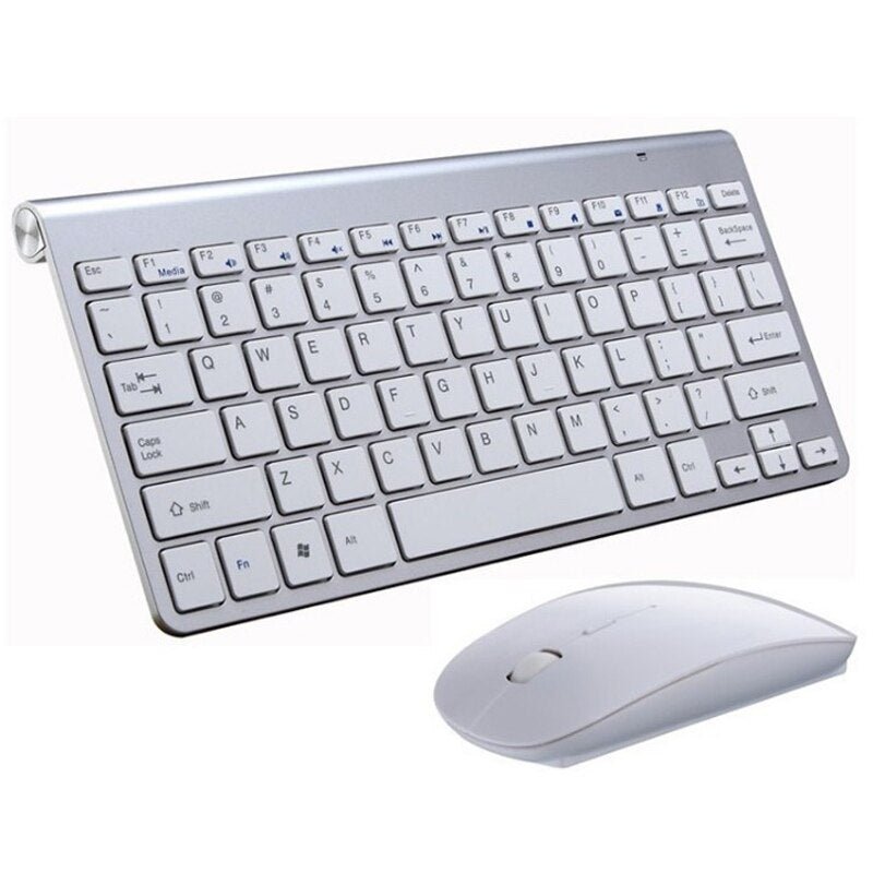 2.4 GHz Wireless Mini Keyboard And Optical Mouse Set - ShoporaX
