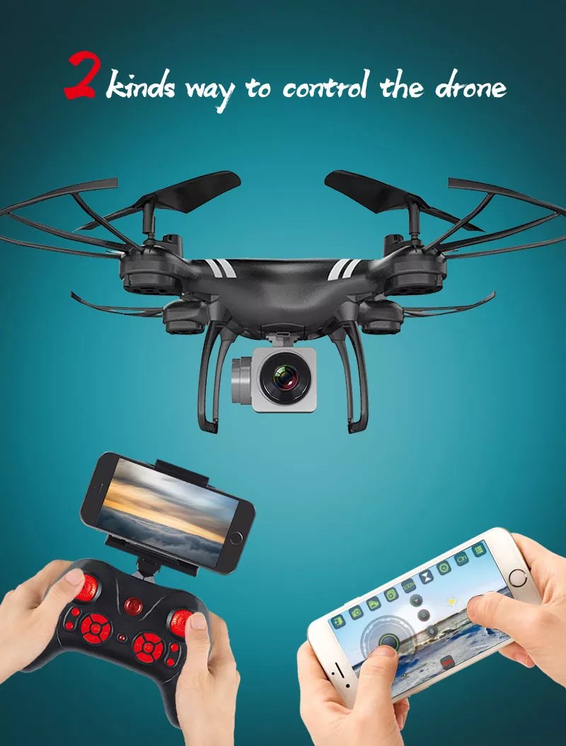 Folding Camera Smart Selfie 4k Professional Mini Rc Drone - ShoporaX