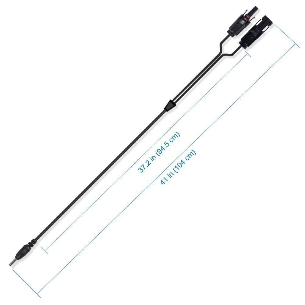 LionCooler PV Solar Panel Cable, 5.5mm x 2.1mm - ShoporaX