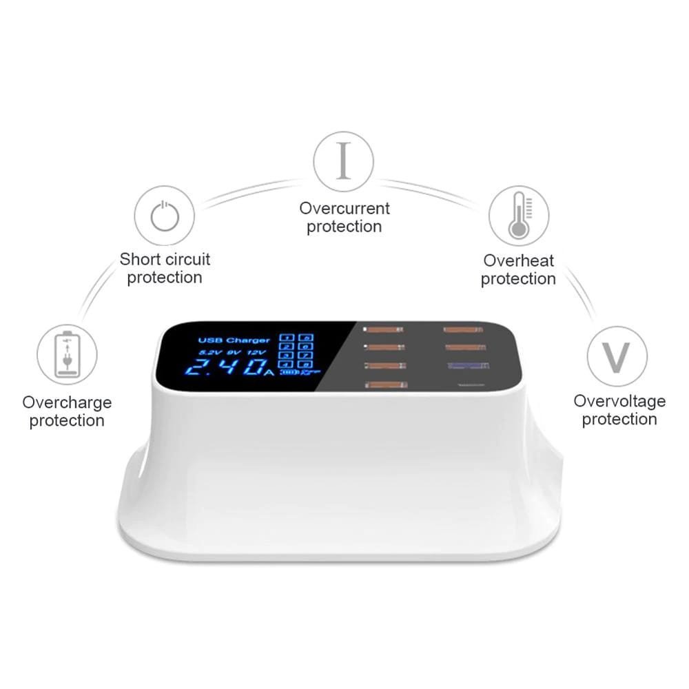 Multi - Port USB Charger Station Type C - ShoporaX