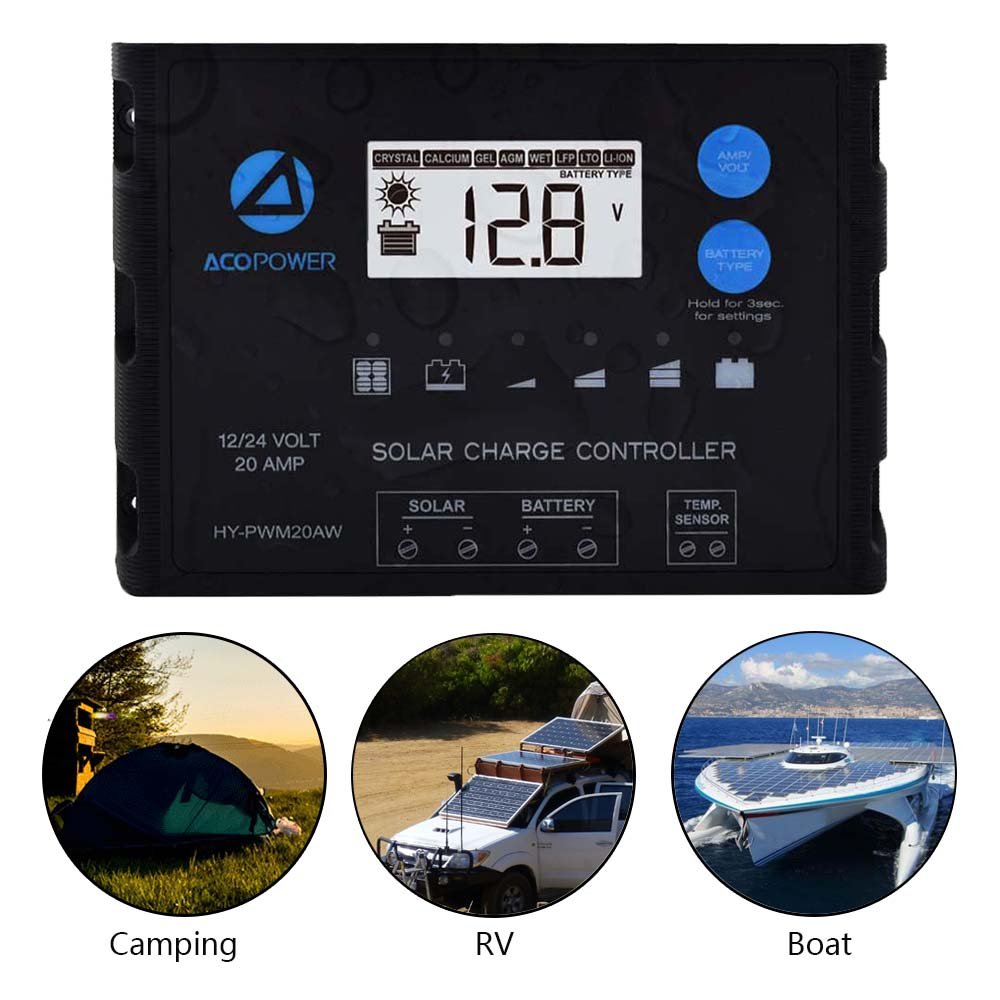 ProteusX 20A PWM Solar Charge Controller - ShoporaX